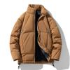 New Men's Cotton-padded Clothes Trend Warm Thickened Stand-up Collar Loose Casual Jacket