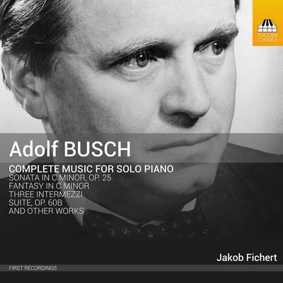 CD JACOB FICKERT - Adolf Busch: Complete Piano Works  TOCC0245 Toccata Classic 2017 UK Classical Used