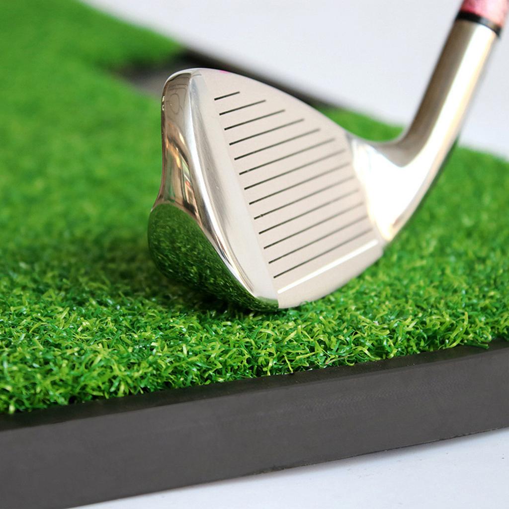 Golf Swing Trainer Golf Training Equipment Portable Golf Swing Practice Mat Hitting Training Aid for Home & Indoor