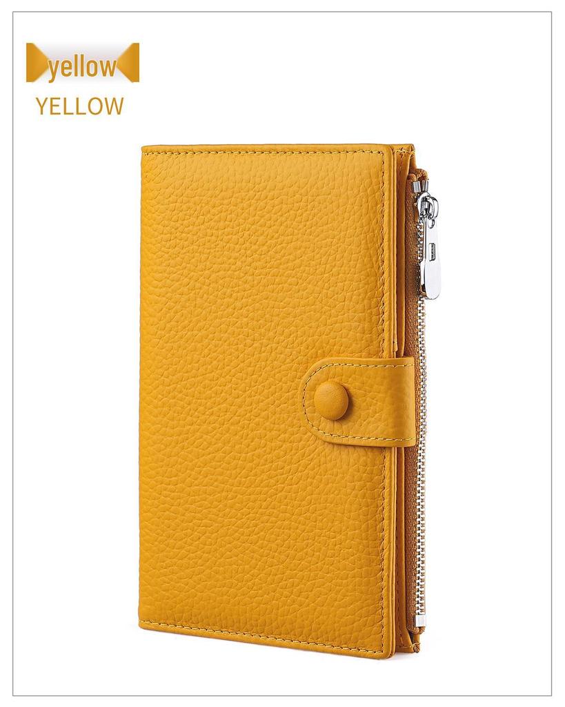 Echtes Leder Diebstahlsicherer Pass- und Ticketorganizer für Männer und Frauen