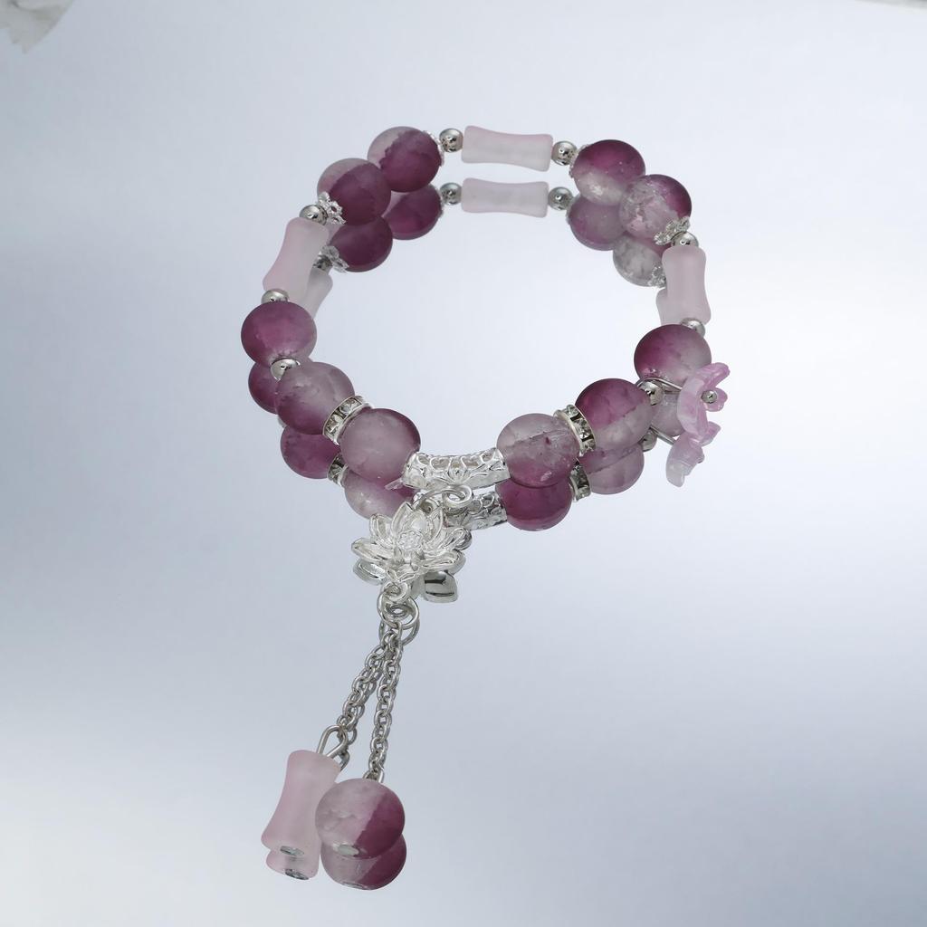 Mori Style Mermaid Crystal Bracelet – Versatile Niche Design for Women, Ideal for Students and Best Friends