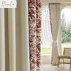 Blackout Thick Chenille Curtain Designer Window Screen Curtain for Living Room Kitchen Bedroom Home Decor Window Custom