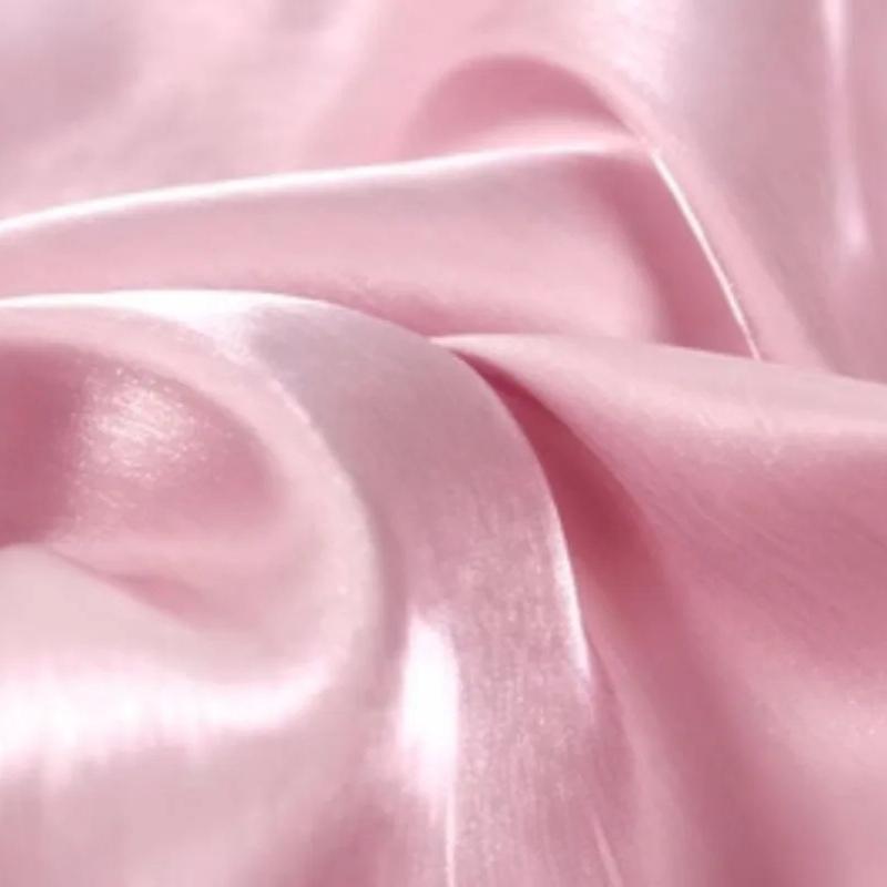 100/300cm Crystal Silk Pearlescent Fabric Bright Face Silk Smooth for Diy Sewing Dress Shirt Wholesale Cloth Apparel Material