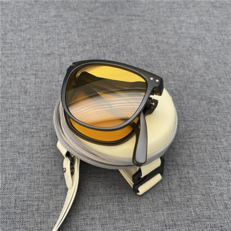 Folding Air Cushion Sunglasses UV Protection for Women Men Summer Trendy Driving Eyewear Sun Glasses