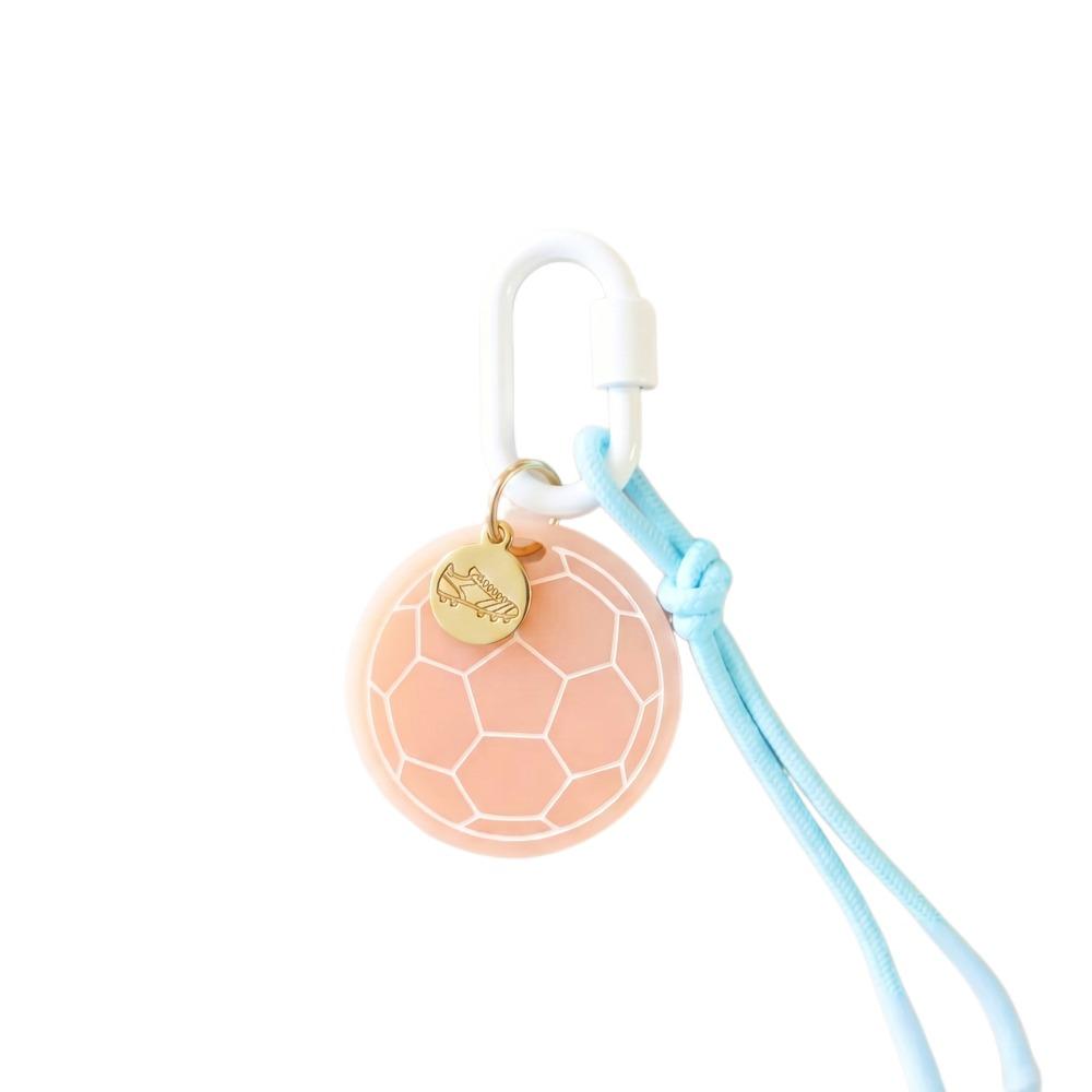 Contrasting Color Rope Woven Acrylic Keychain Geometric Shape Bag Chain Charms Student Style 3