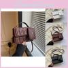 Fashionable Pu Small Square Bag For Women 2023 Summer Casual Trendy Handbag