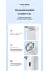Portable USB Folding High-Speed Handheld Fan with Cross-Border Semiconductor Cooling and Strong Wind