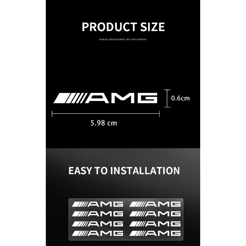 2/5/10 ks Náhodné samolepky do interiéru auta Styling emblému volantu pro Mercedes Benz AMG GLE GLS GLC CLA GLB ML W204 W206 W205 W212 W203