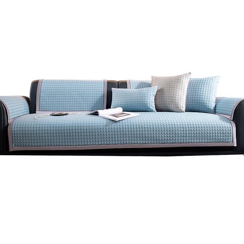 2025 Cool Feel Ice Silk Rattan Sofa Cushion – Non-Slip, Summer Style