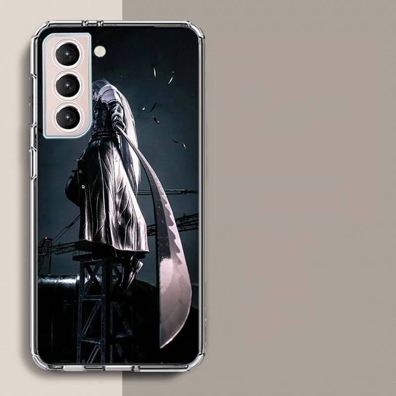 

Anime FINAL FANTASY 7 BloodyBeni Phone Case For Samsung Galaxy S25 Edge S24 S23 FE S21 S20 S10 Plus S22 S26 Ultra Cover Clear Ca Samsung S22 Plus