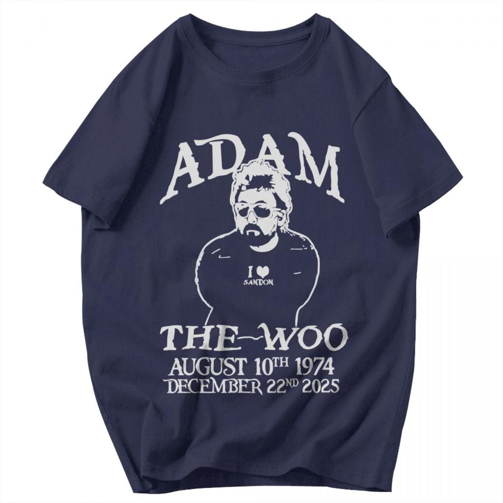 Men T Shirt Adam The Woo RIP Vintage Unique Y2K Graphic Anime Unisex Clothing T Shirts