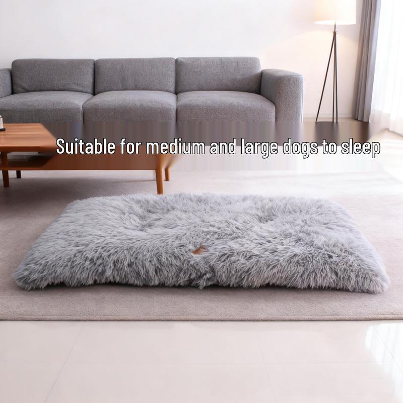 Plush Winter Warm Pet Bed: Cozy Dog & Cat House Pad