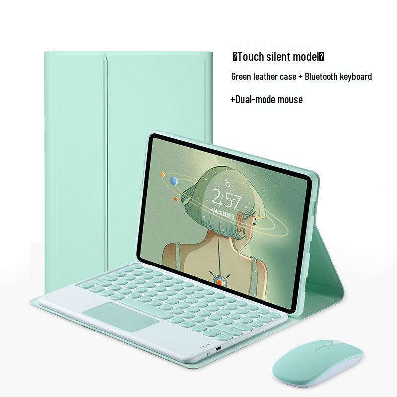 

Чехол-клавиатура для планшета Xiaomi 7: Магнитная кожа, бесшумный силиконовый чехол для Redmi 5/6 Pro Xiaomi Tablet 7/7 Pro [11.2-inch]