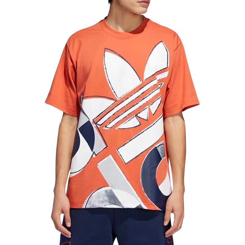 adidas Originals T Shirts Men's Crew Neck Moderate Straight Fit DV3286