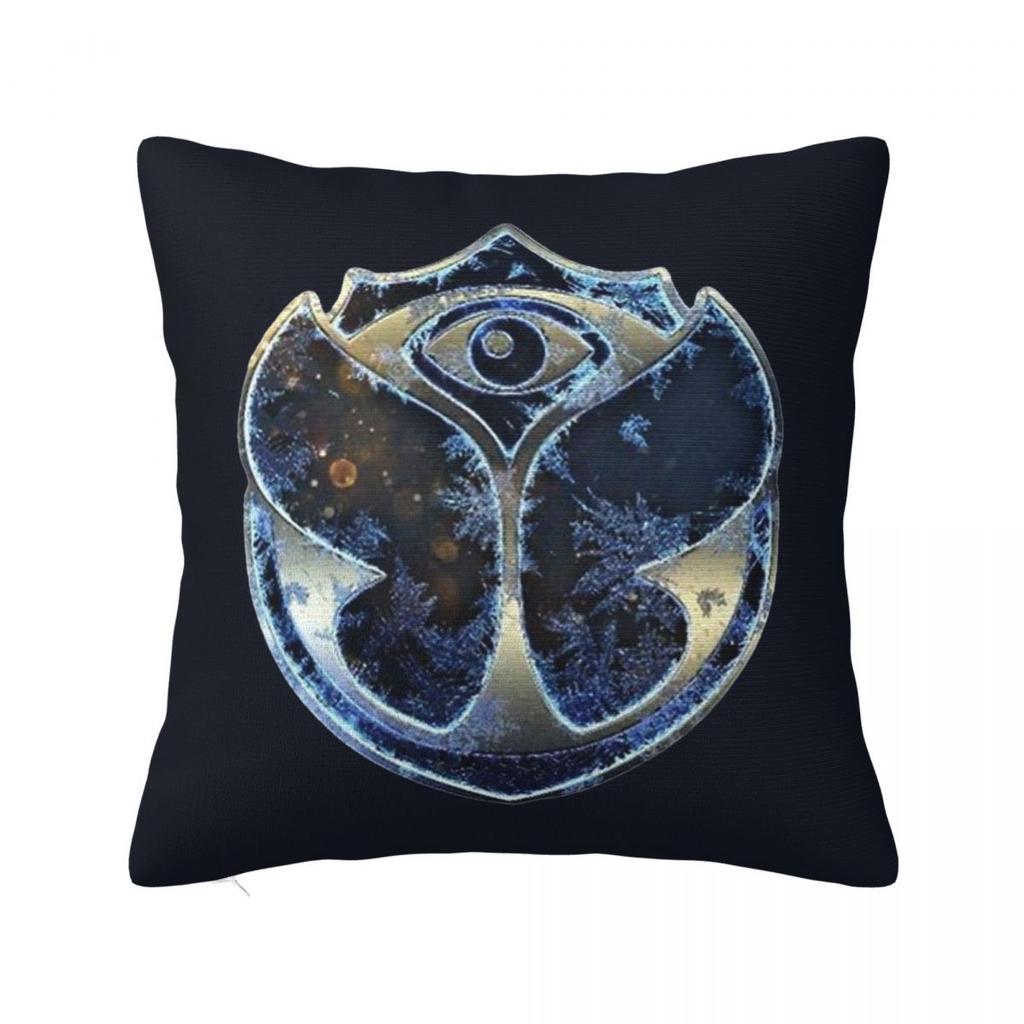 Tomorrowlandd Music Festival Pillow Case Butterfly Cushion Cover Awesome Zippered Decor Pillowcase For Sofa 45X45Cm