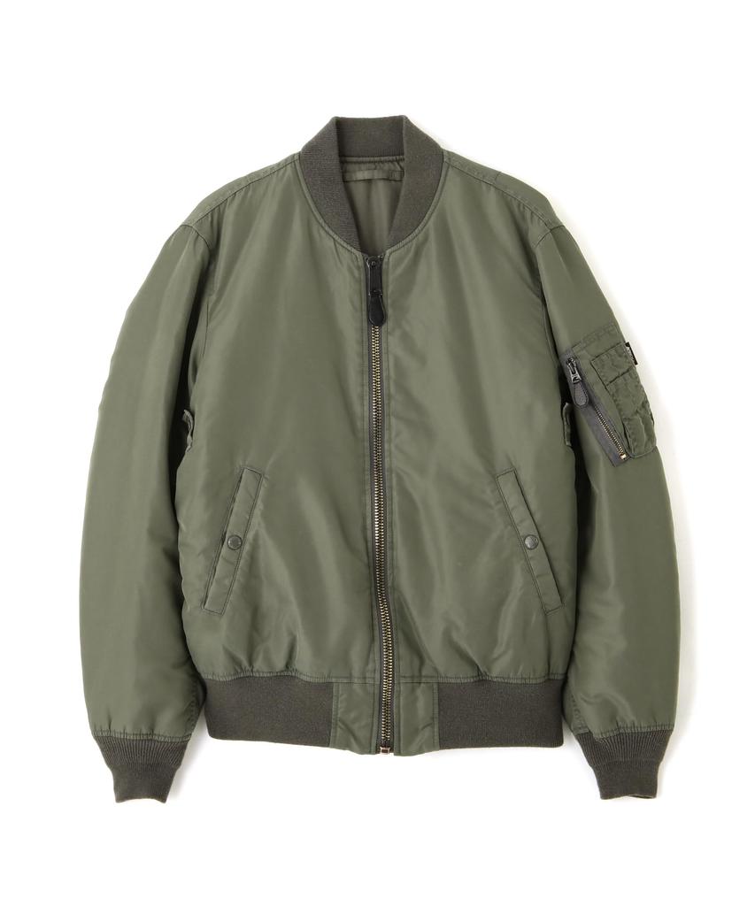 AVIREX WASHED MA-1 FLYING TIGERS Jacket Men's 2XL 401 Sage 783-5252012