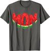 Mom Watermelon Summer Fruit Family Birthday Gift Unisex T-Shirt