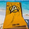 TV S-Star T-Trek Towel Beach Shower Bath Travel Lightweight Skin Friendly for Pool Camping Cruise Summer