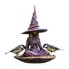 Handcrafted Resins Bird Feeder Easy Installation Garden Decoration For Nature Observation
