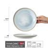 ZISIZ Stargazing Retro Kiln Glazed Ceramic Dinner Plate