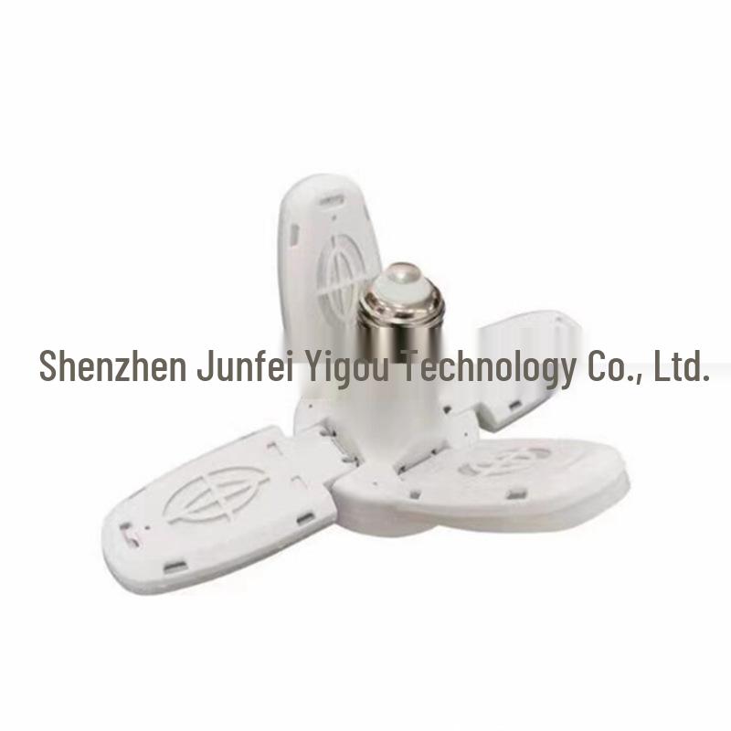 Foldable LED UFO Leaf Light Bulb - E27 28W, Cross-Border Hot-Selling.