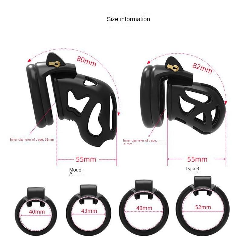 New Phantom Chastity Lock Adult Sexual Products Penile Ring Male Chastity Lock