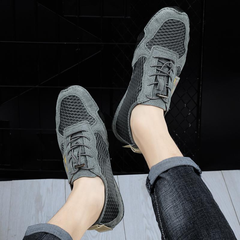 Men’s Moccasins Loafer Driving Shoes Comfort Flats Casual Slip on Summer Plus Size Outdoor Hiking Shoes