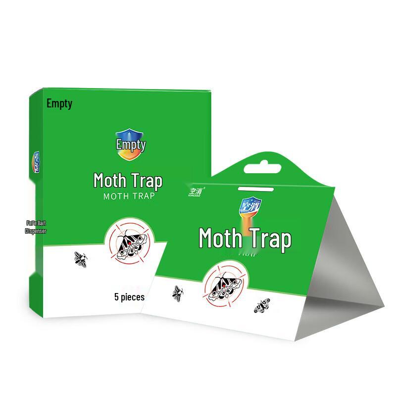 KONGXIAO Pantry Moth & Fly Sticky Traps, 50-Pack