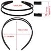 Pack of 3 Plastic Headband for Women and Teens Multiuse and Comfortable Hairhoop for Various Occasion and Outfits