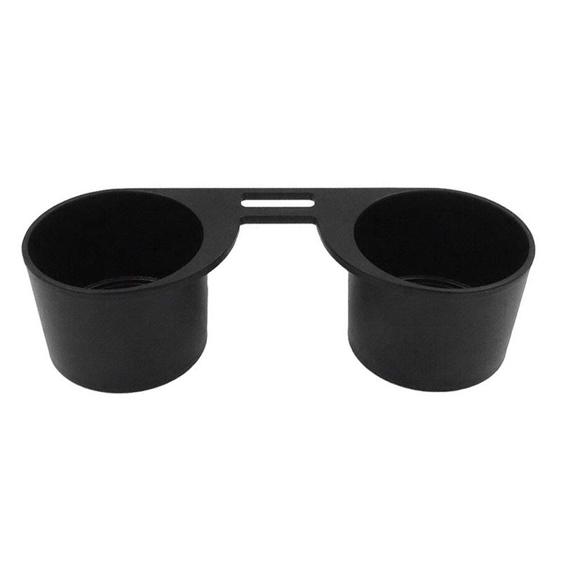 Car Interior Water Proof Console Cup Holder Insert Double Hole Holder Plastic Accessories For VW Transporter T5 2003 2004-2015