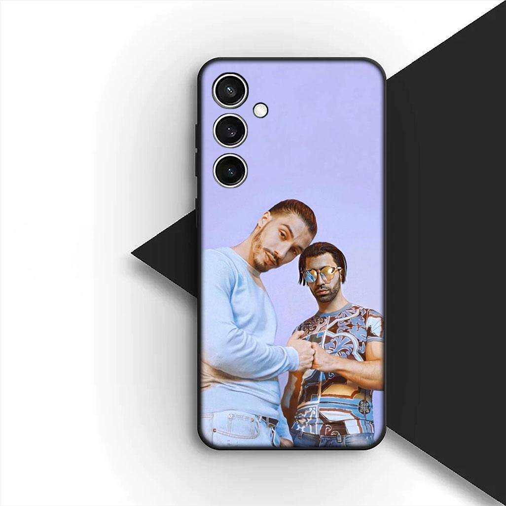 

Cover for Samsung Galaxy S20 S22 S21 FE Ultra Plus A07 A17 A15 A16 A25 A57 A37 Casing Phone Case PNLs J suis QLFs Rapper Galaxy A15