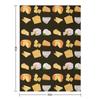 3D Cheese Variety - Mozarella, Swiss, Cheddar, Camembert, Emmental, Gouda Gorgonzola Throw Blanket Sofas Soft Plaid Blankets
