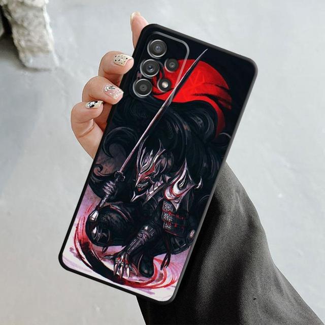 Japanese Samurai Game Art Case For Samsung Galaxy A14 A73 A53 A71 A51 A31 A33 A22 A12 A21s A13 A32 A52s A72 A52 A23