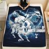 Spurs Poster Print FlAannel Blanket, High Quality Comfortable for All Seasons, Home Decor, Warmth and Comfort