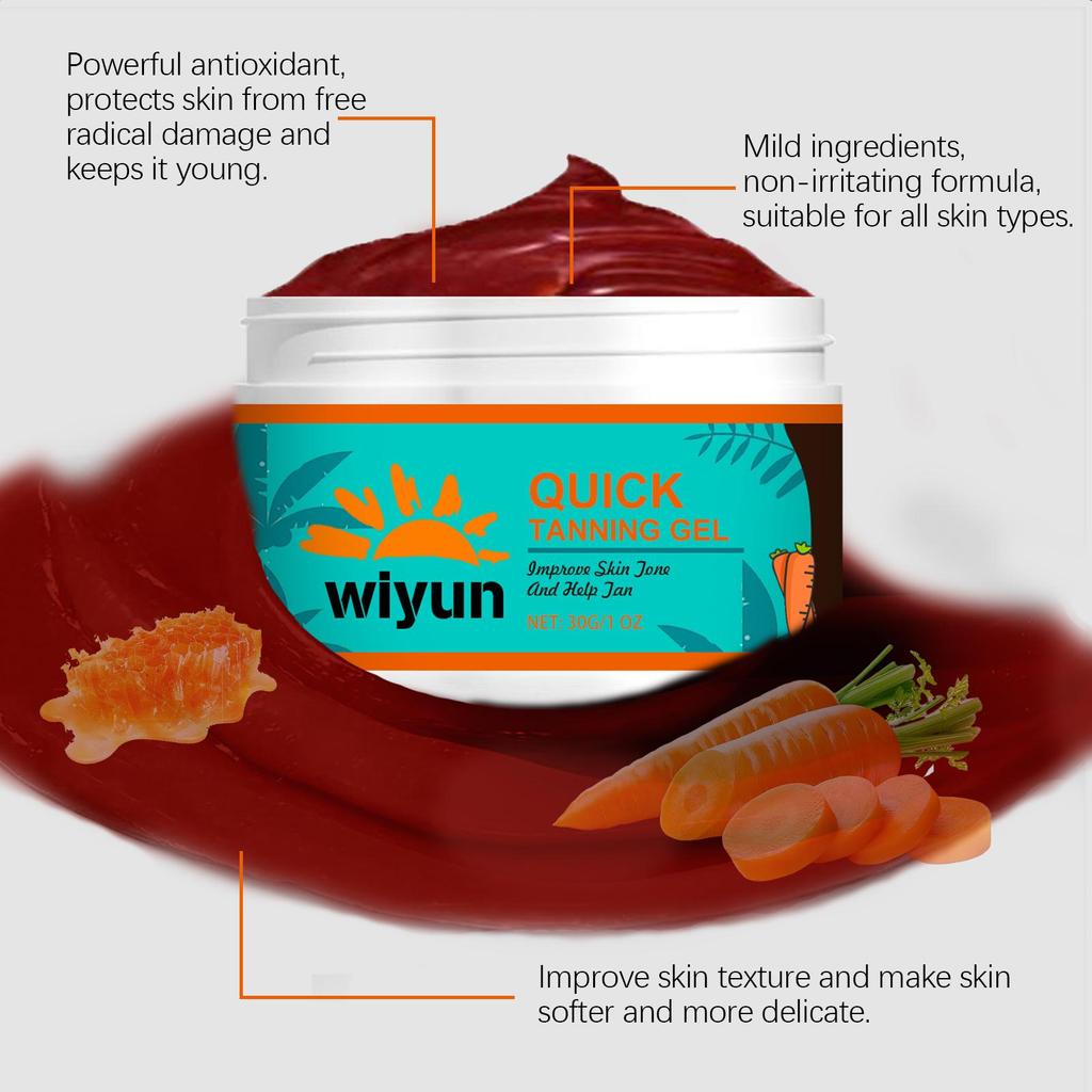 30g Tanning Aid Repair Gel Tanning Aid Repair Gel Bronzing Tanning Aid Beauty Moisturizing Hydrating Nourishing Gel