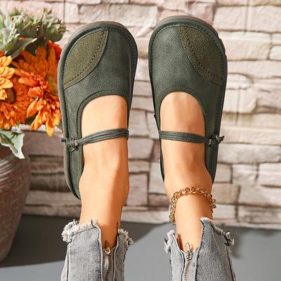 Fashion 2025 Female Ethnic Style Loafers Women Shoes Flats Trand T Retro Fashion Barefoot Comfortable