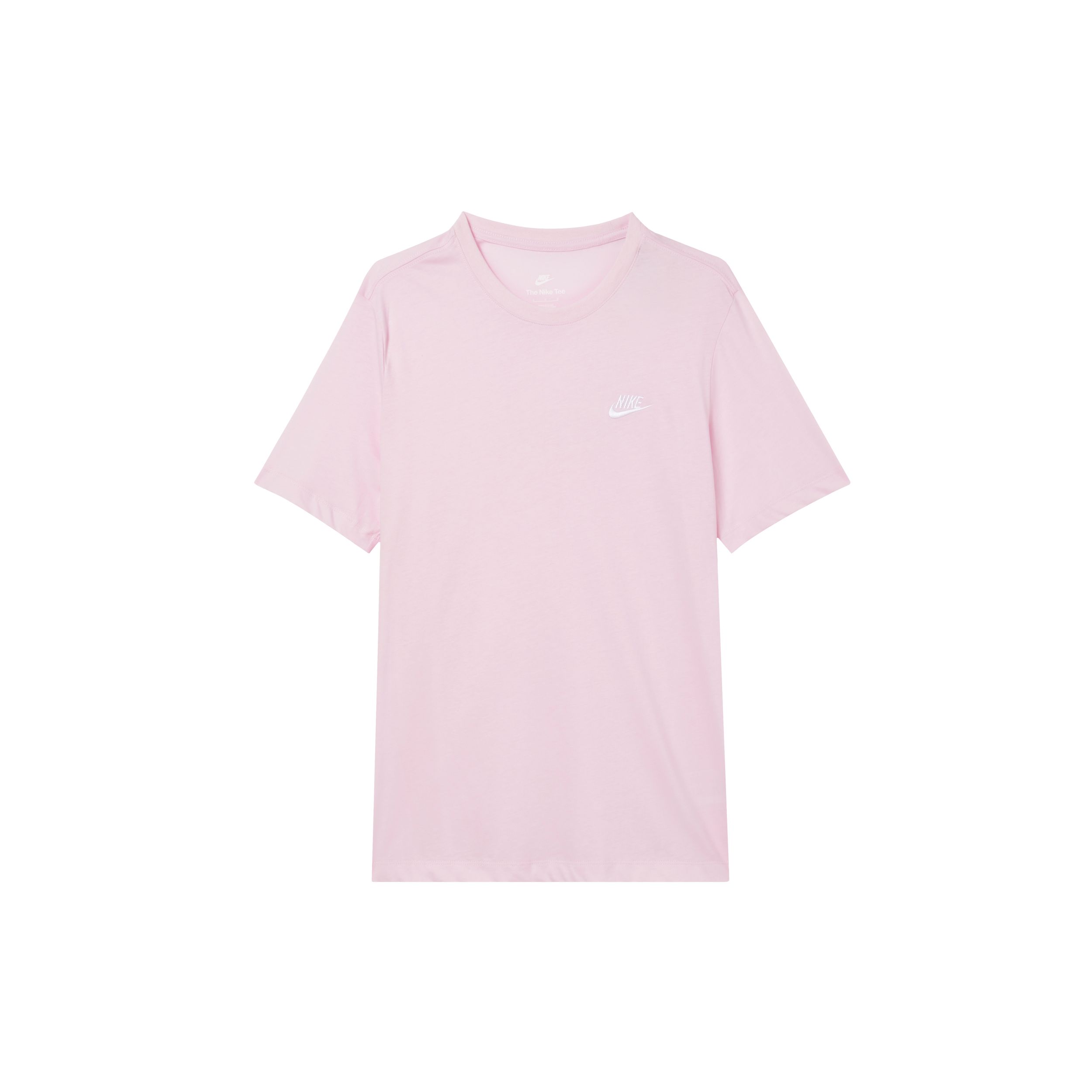 Nike Sportswear Club Comfortable Simple Skin-Friendly Round Neck Short Sleeve Breathable T-Shirt Men T-Shirt Foam-Pink AR4999667 M