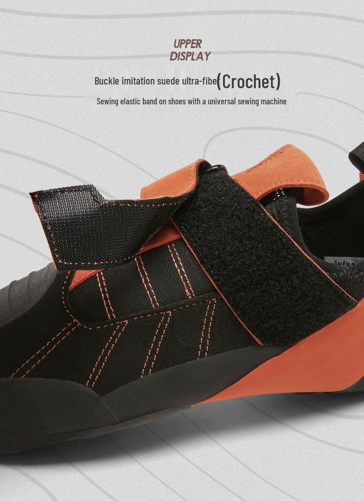 New Beginner-Friendly Non-Slip Lightweight Rock Climbing Shoes - Anti-Fall & Wear-Resistant.