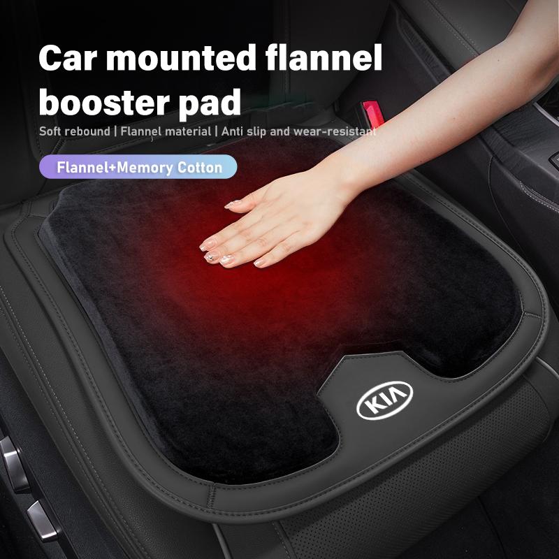 For KIA Car Cushion Flannel Plush Seat Pad Auto Accessories Rio K5 K2 Sportage Ceed Sorento Picanto Stinger Soul wspy00