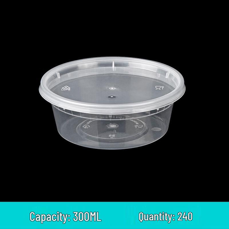 

Sai Zhuo 8 oz Disposable Transparent Round Food Container