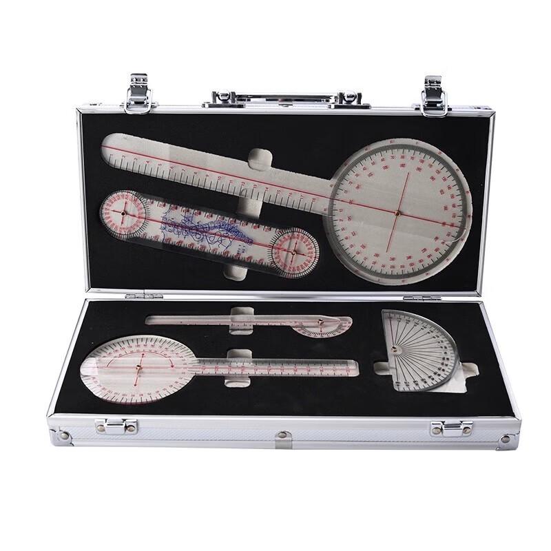 

360-Degree Goniometer with Ruler Set