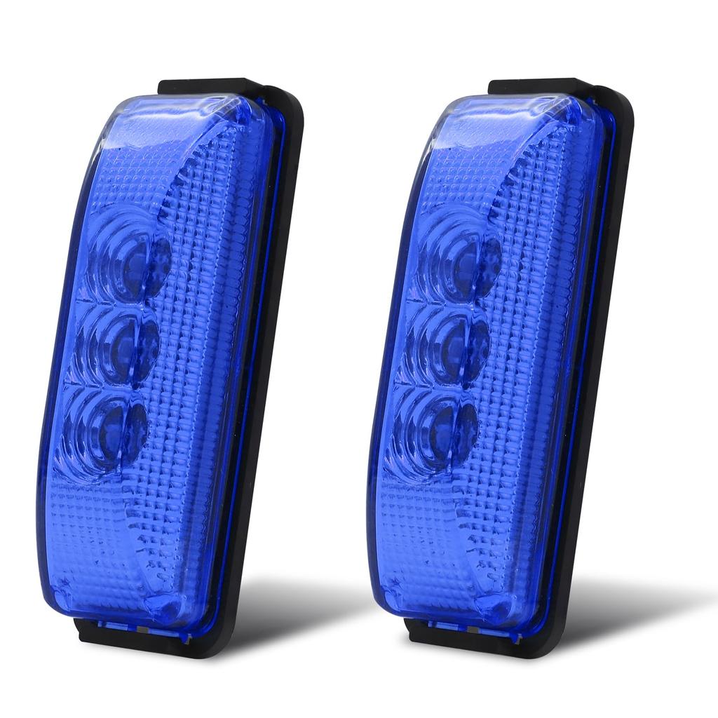 Ygmylandbb LED Truck Side Marker Lamp, 24V, , 3-LED Side Light, Car Width Light,