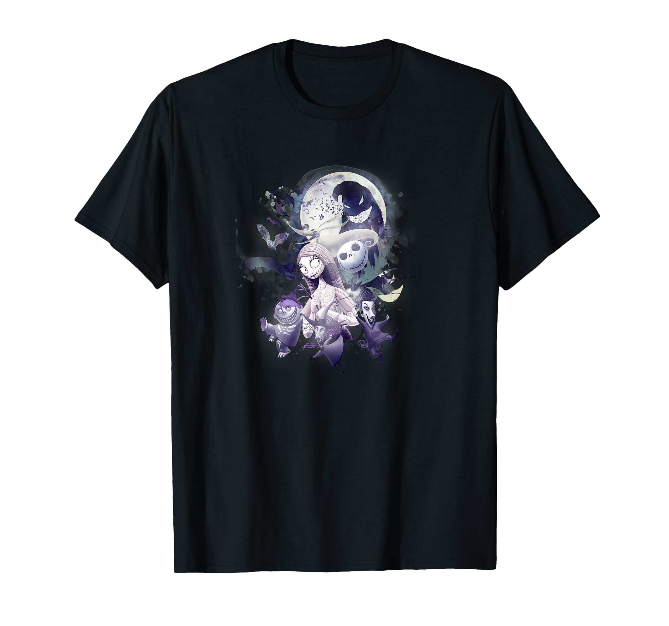 

Disney The Nightmare Before Christmas Moon Glow Group T-Shirt