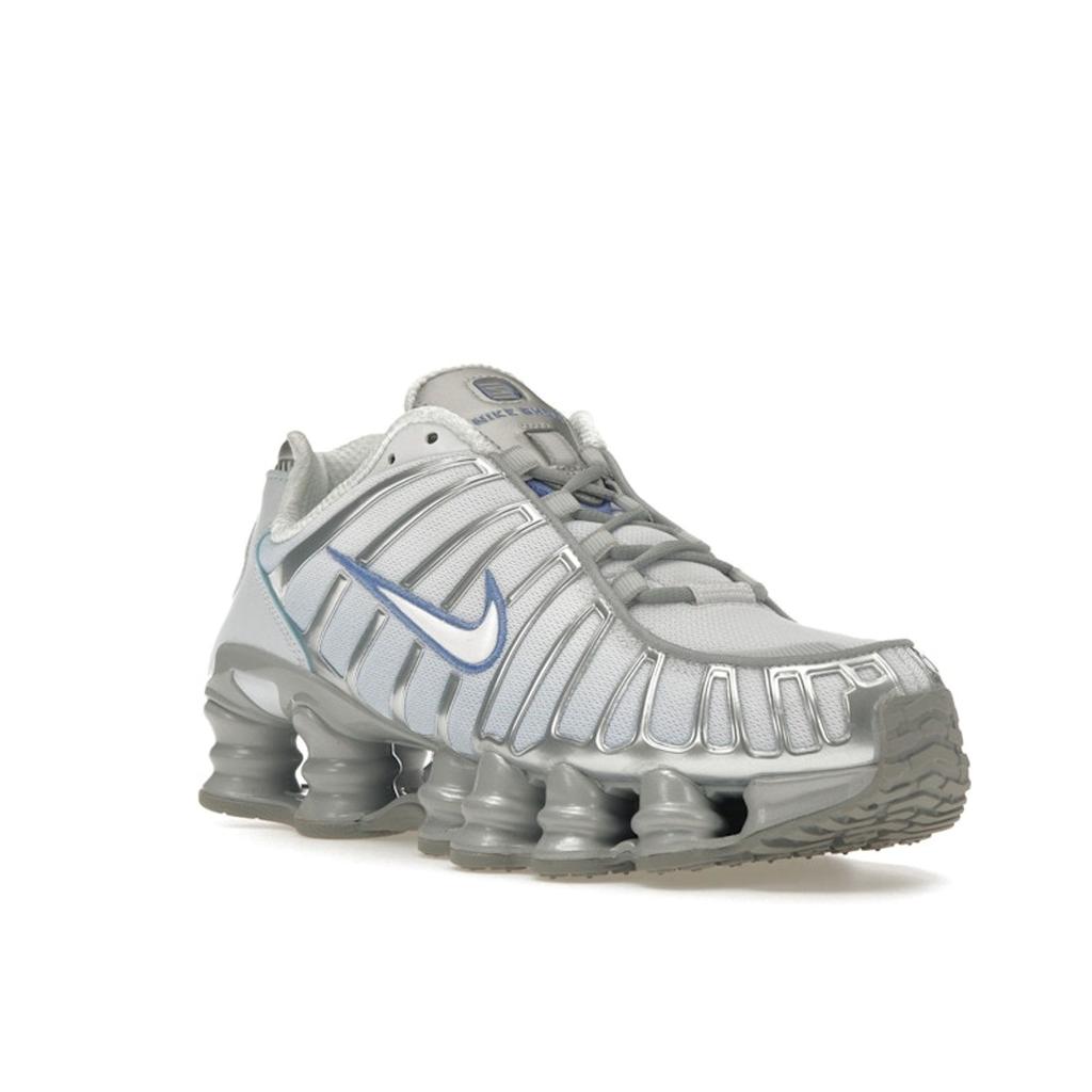 Nike Shox TL Metalický Platinově Modrý Odstín Dámské Tenisky Polární Bílá FQ2775-001