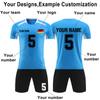 Personalised Shirts Kit Mens Girls With Name Number Custom Football Jerseys For Boys Training Suit