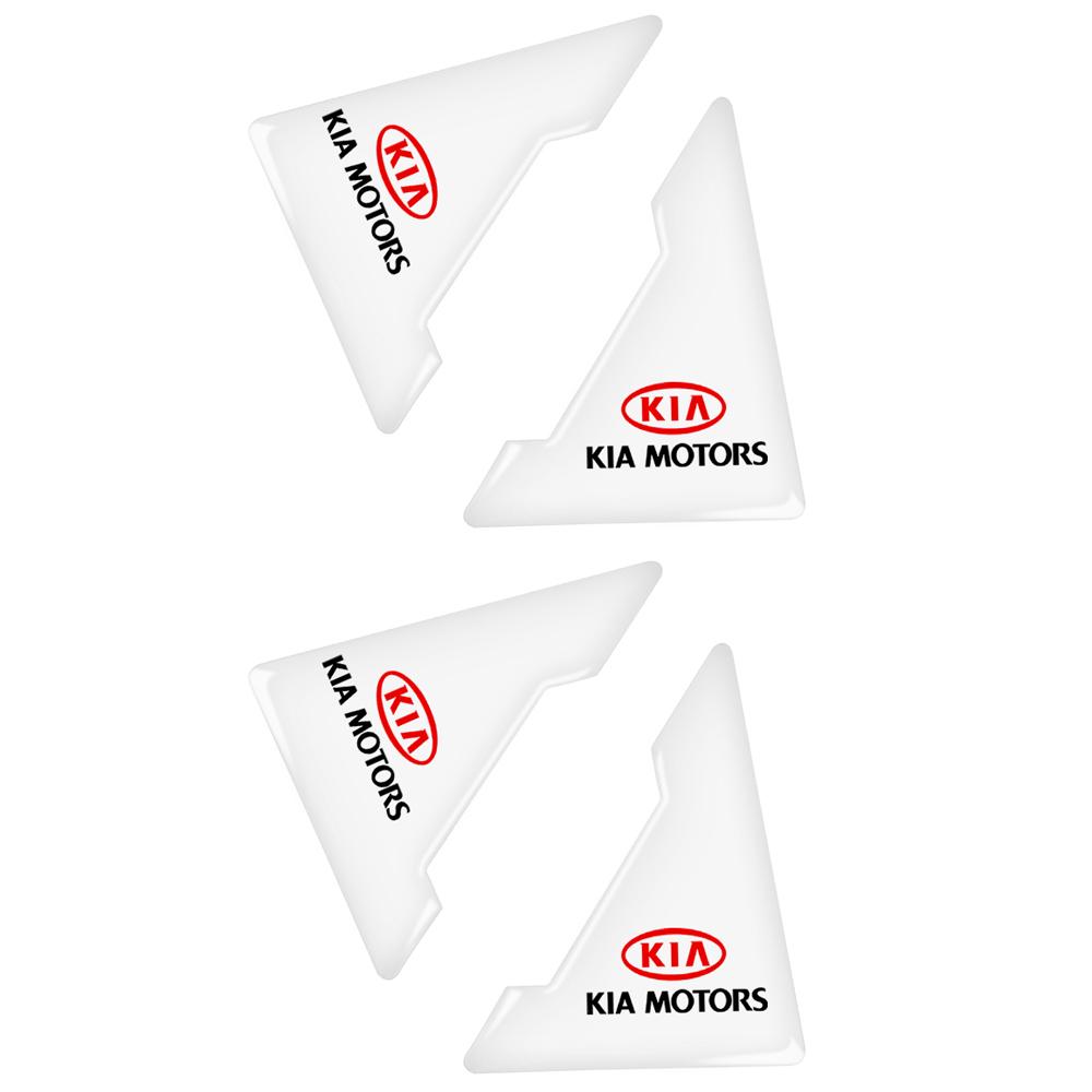 2026 Hot Car Sticker Car Door Corner Cover Bumper Crash Scratch Protector Badge For KIA Sportage Ceed Sorento Cerato Optima Pica