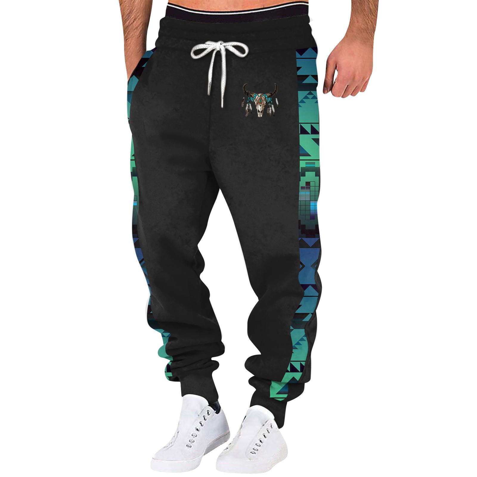 

Весенние спортивные брюки для фитнеса мужские свободные повседневные спортивные штаны из хлопка M чёрный