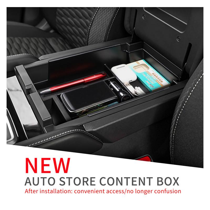 For Zeekr 7X CX1E 2024 2025 2026 Car Center Console Under Organizer Tray Storage Box Central Console Sundries Armrest Organizer