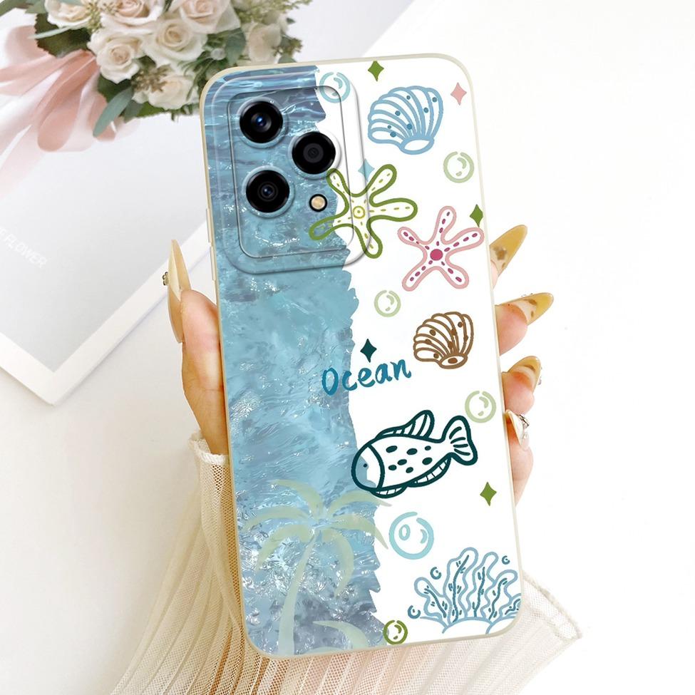 For Honor 200Lite 5G LLY-NX1 Casing For Honor 200 Lite 5G Cover Silicone Fashion Cartoon Cute Funny Painted Phone Case