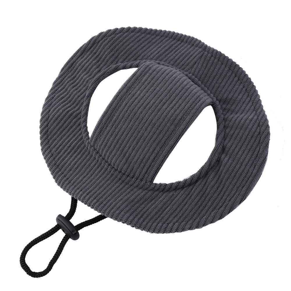 Exposed Ears Dog Fisherman Hat Breathable Pet Sun Hat Cute Dog Sunscreen Hat Outdoor